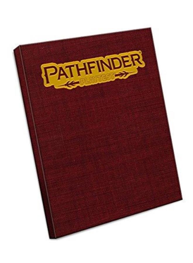 Pathfinder Playtest Rulebook Deluxe Hardcover 