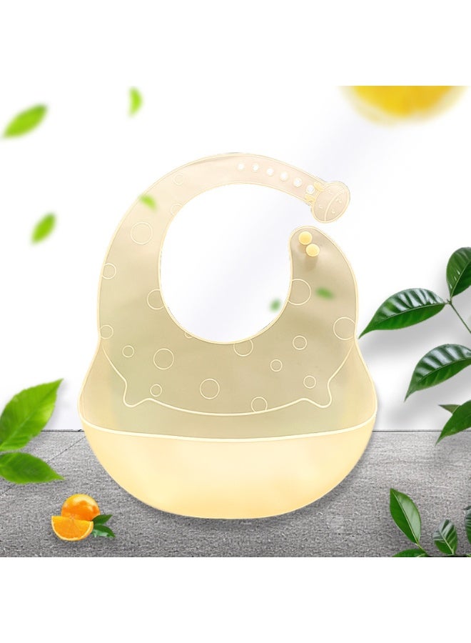 Nariele New Baby Waterproof Lightweight Silicone Bib