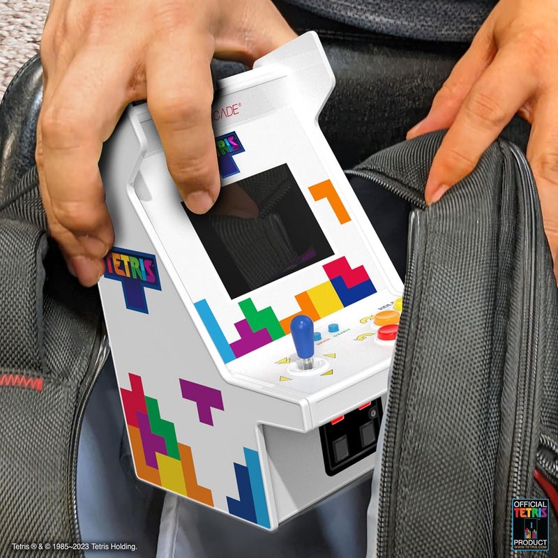 My Arcade Tetris Micro Player Pro: Mini Retro Arcade, Handheld Video Game, Strategy Games, 2.75" Screen, Tetris Game - Image 5