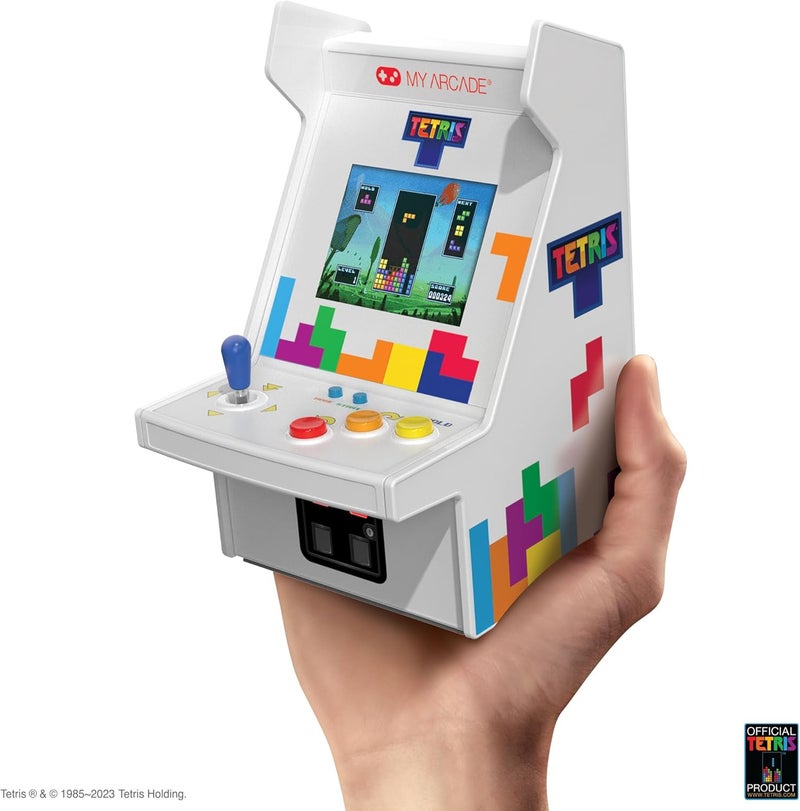 My Arcade Tetris Micro Player Pro: Mini Retro Arcade, Handheld Video Game, Strategy Games, 2.75" Screen, Tetris Game - Image 1