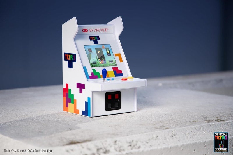 My Arcade Tetris Micro Player Pro: Mini Retro Arcade, Handheld Video Game, Strategy Games, 2.75" Screen, Tetris Game - Image 2