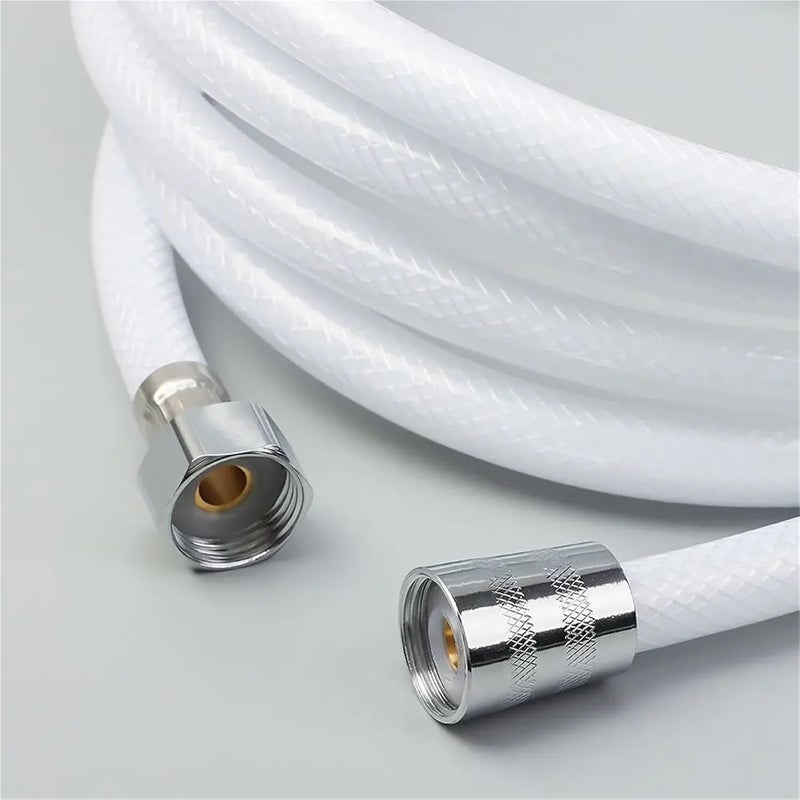 Shower Hose Replacement Shower Hose, PVC in Multicolor for 1.5-3.0M(White,2.0M) - Image 5