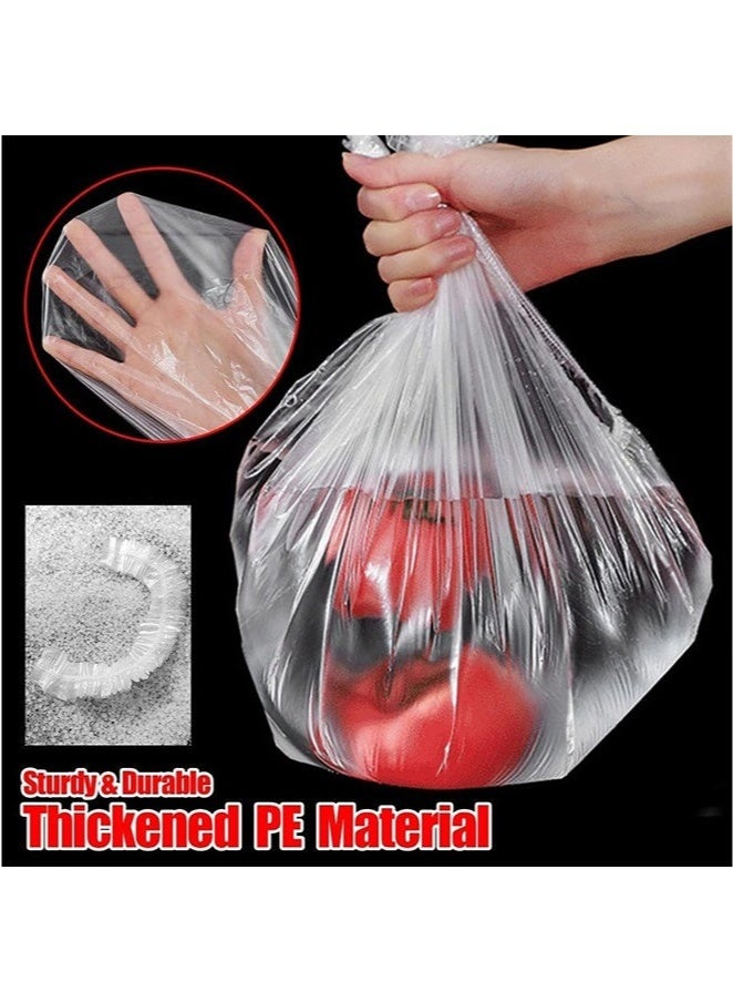 ٢٠ قطعة من أغطية التغليف البلاستيكية الكبيرة للاستخدام مرة واحدة، غطاء حماية من الغبار يحمي الأجهزة المنزلية مثل المقلاة الهوائية، وأجهزة طهي الأرز، للاستخدام المنزلي، والسفر، والتنظيم، والتخزين. - Image 4