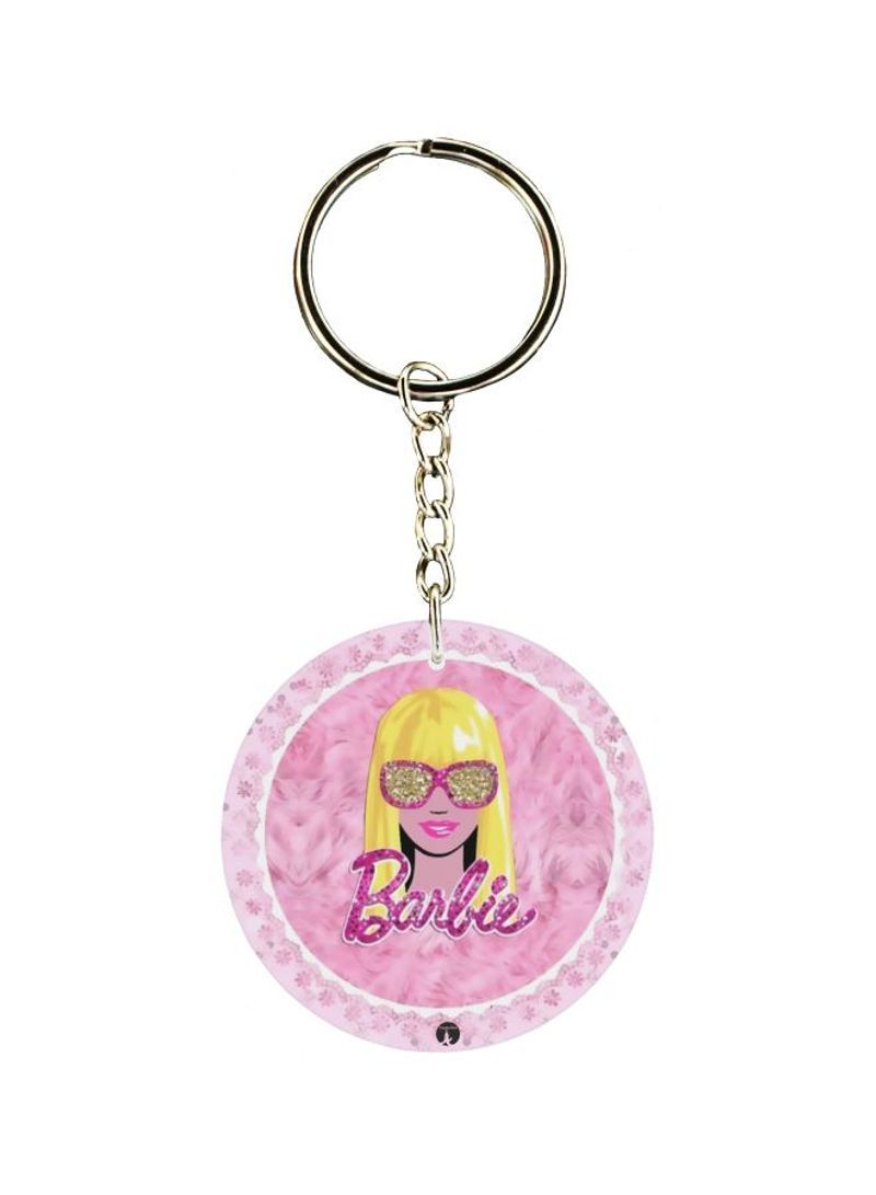Barbie Themed Keychain