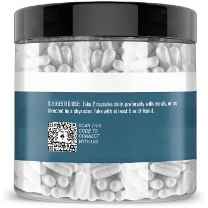 Earthborn Elements Magnesium Citrate 200 Capsules, Pure & Undiluted, No Additives - Image 3