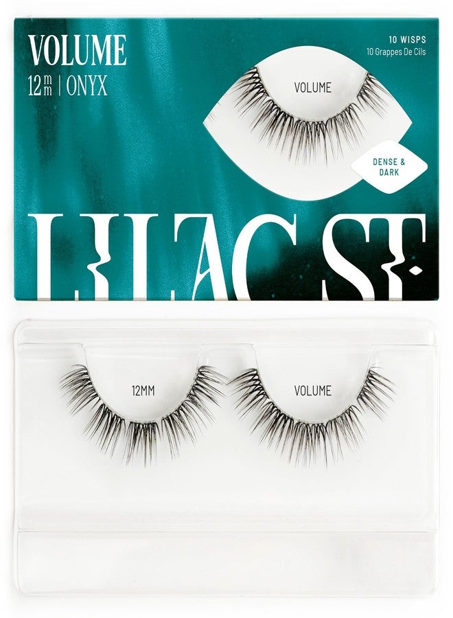 Lilac St. Lilac St - Volume Dramatic Faux Eyelash Clusters (12mm) - Dense & Distinctive Look - DIY Lash Extension Wisps - Lightweight & Lifelike - Lasts 10 Days - Korean Silk - Cruelty Free, Vegan - 10 Lashes - Image 1