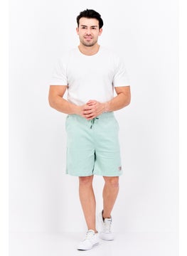 Originals by Brooklyn Cloth Men Drawstring Brand Logo Basic Short, Green  - Image 4