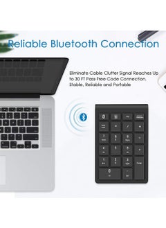 Rock Pow Wireless Number Pads Numeric Keypad 22 Keys  - Image 2