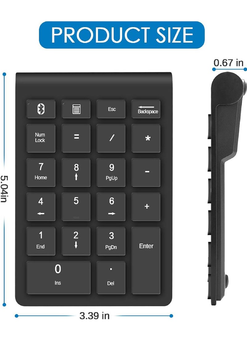 Rock Pow Wireless Number Pads Numeric Keypad 22 Keys  - Image 4