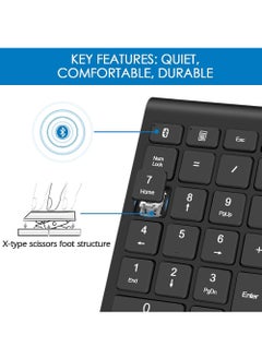 Rock Pow Wireless Number Pads Numeric Keypad 22 Keys  - Image 5