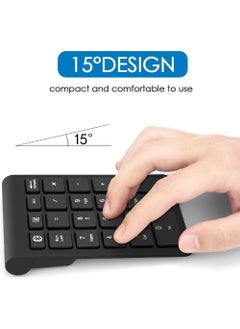 Rock Pow Wireless Number Pads Numeric Keypad 22 Keys  - Image 3