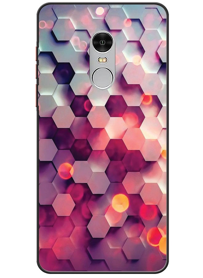 EYE CATCH - Protective Case Cover For Xiaomi Redmi Note 4 Hexagon Pattern - Image 1