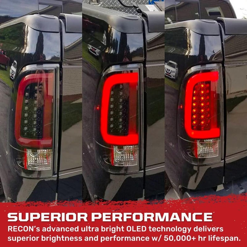 RECON ACCESS LED Tail Lights for Ford Super Duty F250/F350/F450/F550/F650 (2008-2016) - Image 5