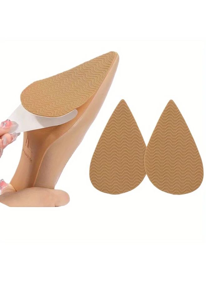 Nude Color Anti Slip Wear Resistant Shoe Insoles For High Heels - Image 1