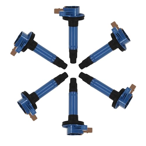 MSD Ignition 825765 Coil - Ford EcoBoost - 3.5L V6-3-Pin Connector - Blue - 6-Pack - Image 5