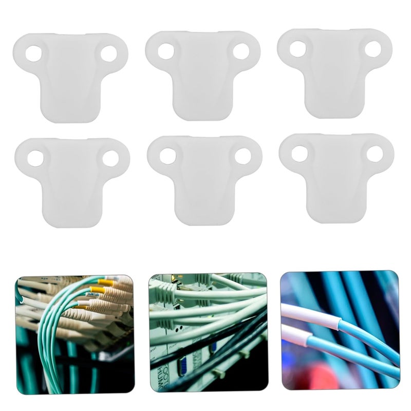 Tehaux 50 Pack Cable Clips for Cord Management Easy Installation Wire Mounting Clips - Image 4