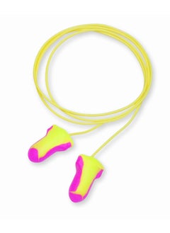 Howard Leight Howard Leight by Honeywell Laser Lite High Visibility Disposable Foam Earplugs, 100-Pairs, Pink/Yellow, LL-30 