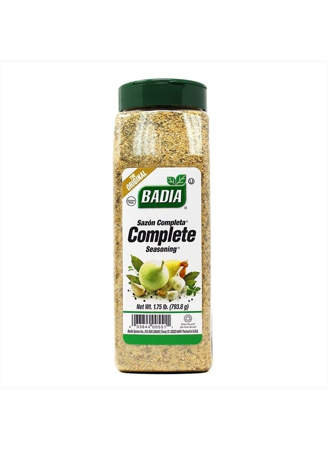 BADIA Complete Seasoning, All-Purpose Spice Blend for Cooking, Grilling & Marinades Perfect Flavor Enhancer 28 oz, 1.75 Pound  - Image 1