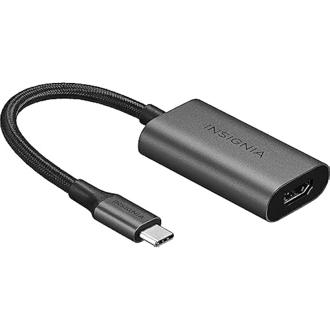 INSIGNIA USB-C TO HDMI ADAPTER (BLACK) - Image 2