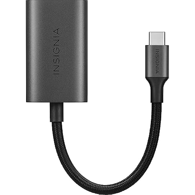 INSIGNIA USB-C TO HDMI ADAPTER (BLACK) - Image 3