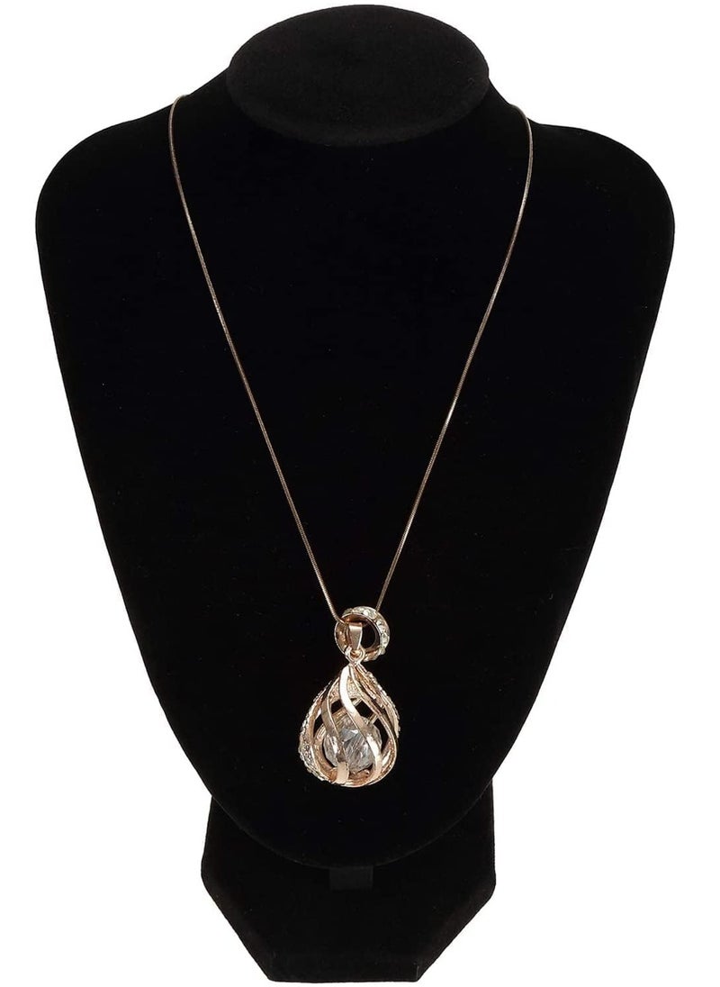 LINGWEI Jewelry Stand Neckmanniquin Necklace Holder Model Bust Stand Necklace Chain Jewelry Bust Neck Display Stand Holder Mannequin Black Velvet Necklace  - Image 4