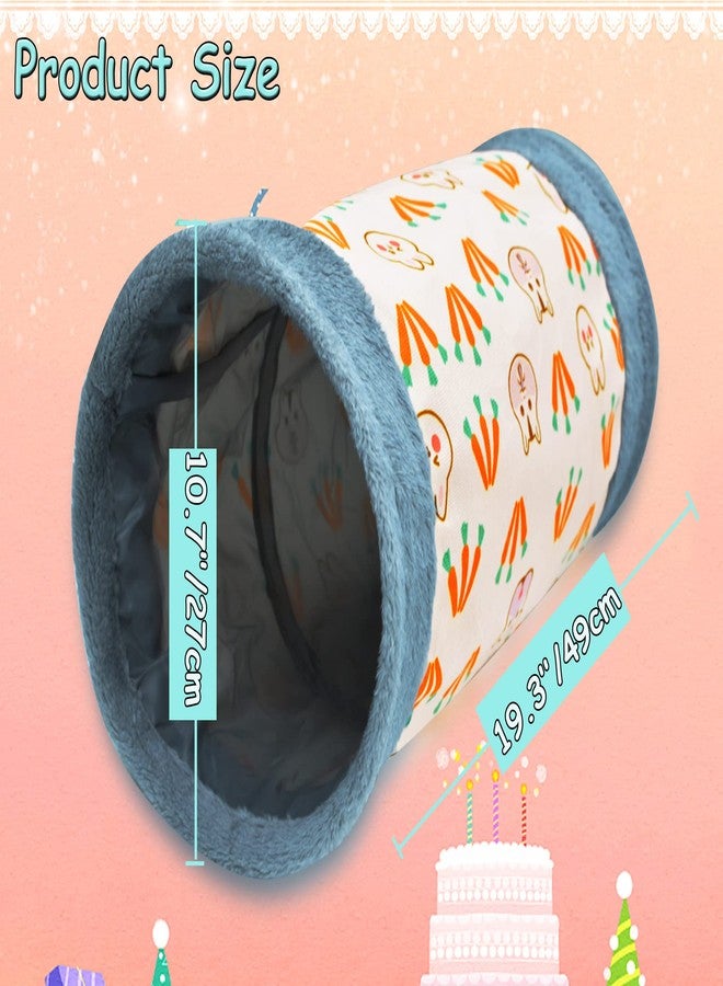 AFYHH Guinea-Pig Rabbit Tunnel-Tube Toys - Bunny Hamster Hideout Small Animal Activity Tunnels Hideaway Accessoies for Dwarf Rabbits Guinea Pigs Kitty (Pink) - Image 3