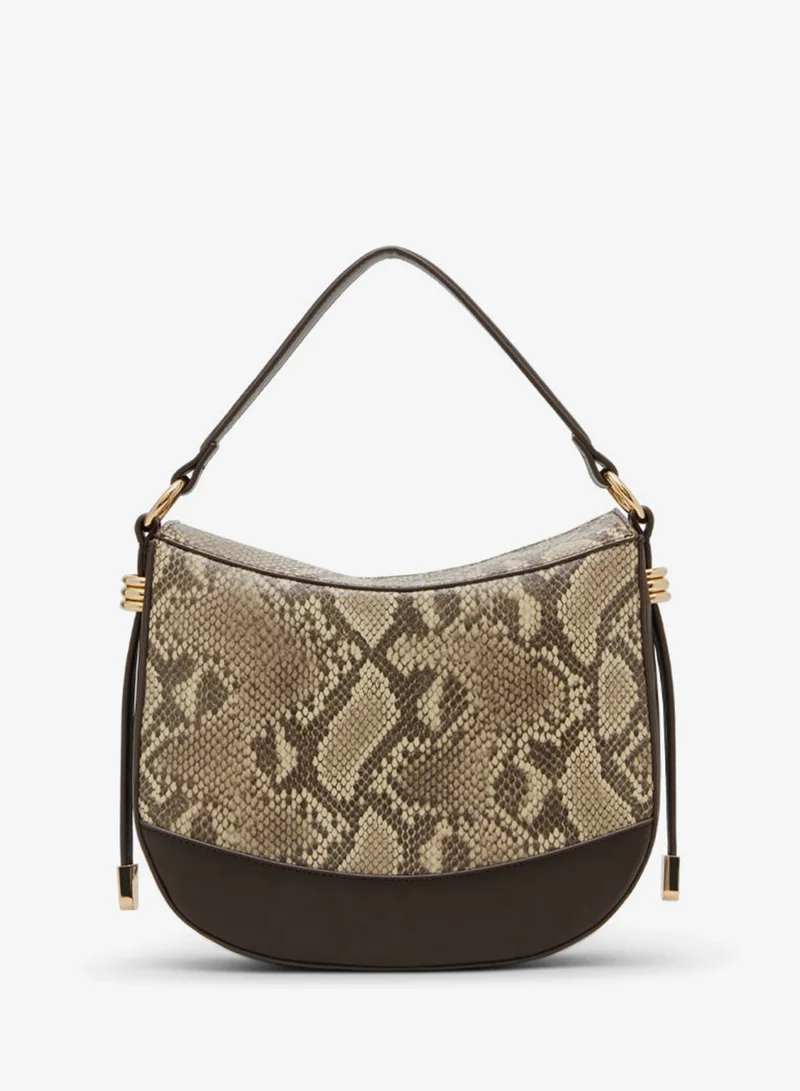 ANNE KLEIN  Anne Klein Snake Patterned Shoulder Bag for Women | Best Price UAE