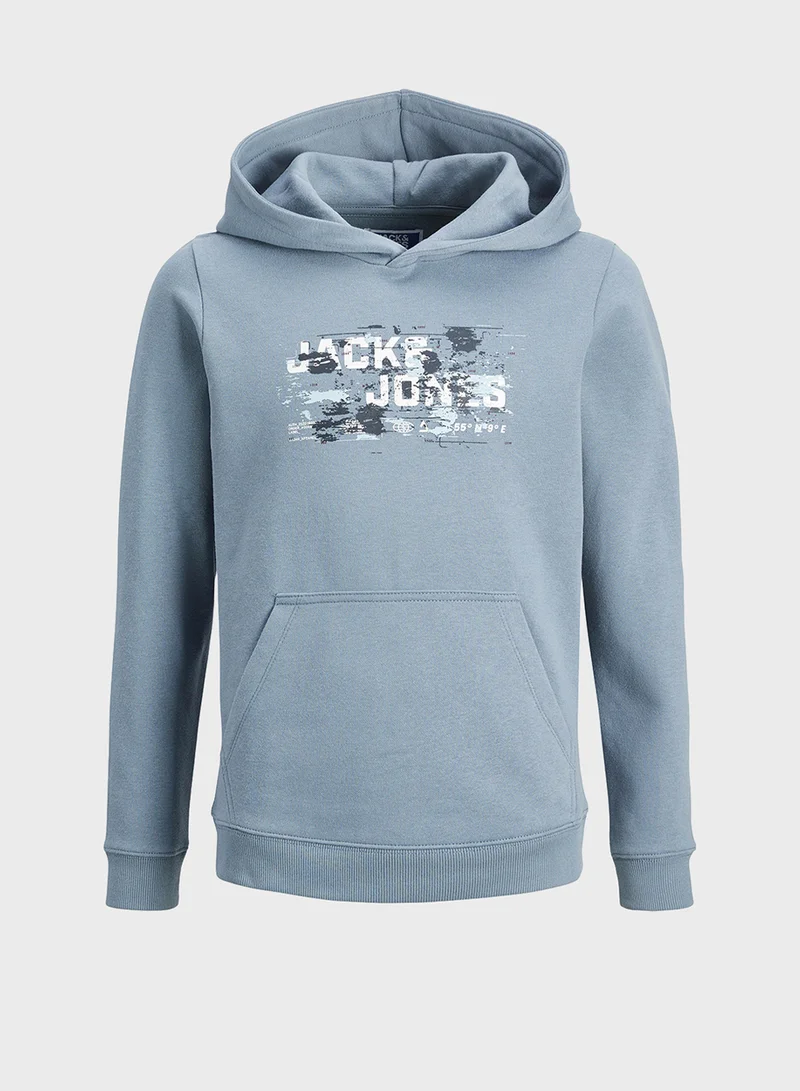 Jack & Jones Junior Youth Pocket Detail Hoodies