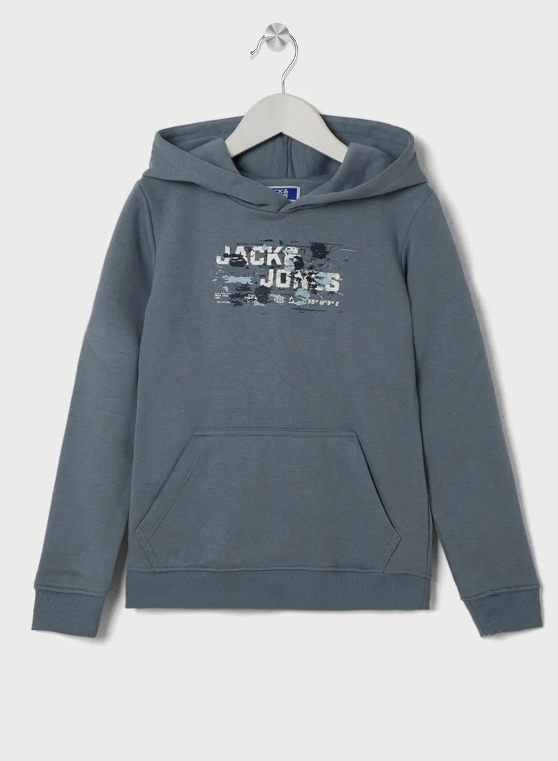 Jack & Jones Junior Youth Pocket Detail Hoodies