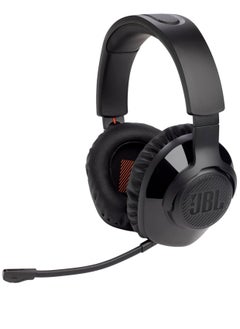 JBL JBL Quantum 350 Wireless PC Gaming Over-ear Headset, Black earphones Airpods earbuds headphones  - Image 1