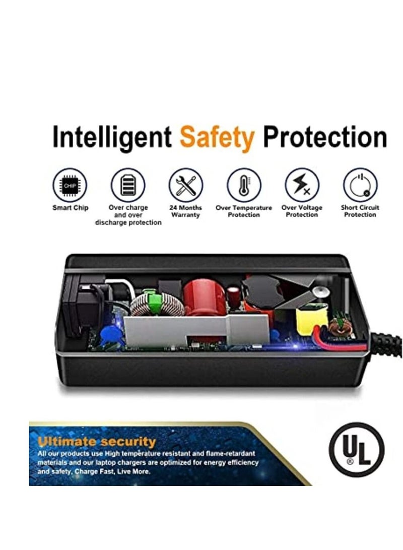 NTECH 65W AC Laptop Charger Compatible With HP Pavilion x360 11/13/15 HP ProBook 640 G2 Stream 11/13/14/X2 ZBook 14u/G4/G5/15U 15 G3 Hp Envy x360 15-u010dx/15 u011dx Power Cord - Image 4