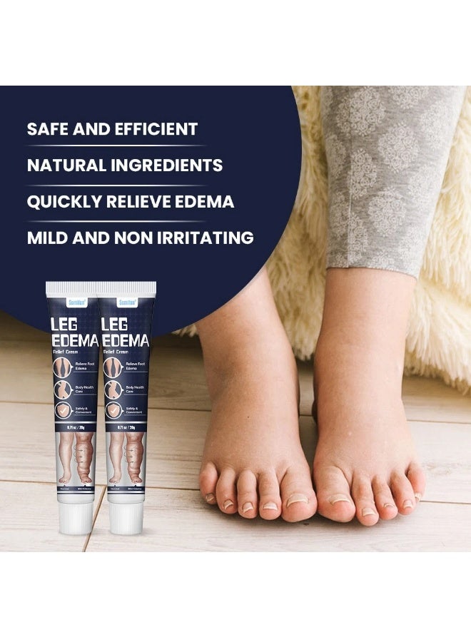 Sumifun Leg Edema Relief Cream Slimming Anti Edema Reduction Calf Swelling Ointment Leg Swelling Pain Relief Edema Elimination Cream Herbal Body Healthcare Cream Anti Edema Leg Cream 20g - Image 5