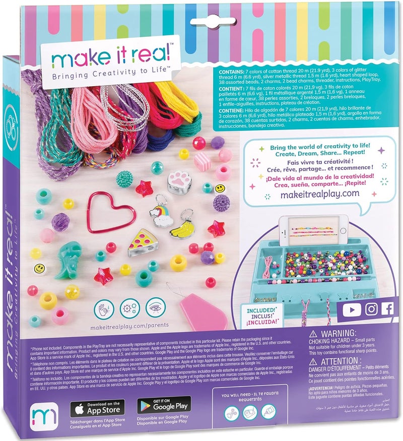 Make It Real Good Vibes Bracelet Kit - DIY Jewelry Making Set for Kids - Image 2