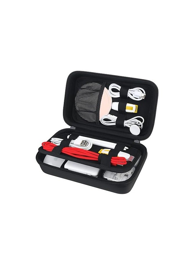 bovke Hard Electronics Organizer, Travel Cable Organizer Bag - Image 1