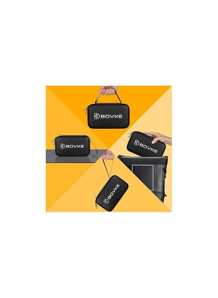 bovke Hard Electronics Organizer, Travel Cable Organizer Bag - Image 3