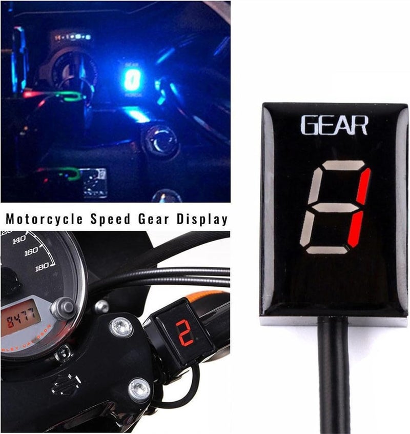 Wivplex 1-6 Gear Indicator for Suzuki Motorcycles - Image 5