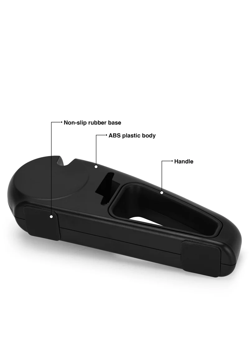 Fissman  7-Stage Knife Sharpener w/ Scissors Sharpening Slot —Ceramic, Carbide, Diamond Abrasive Materials — Manual Adjustable Knob for Coarse, Fine, Medium, Serrated, Ceramic, Single-Edge  Sharpening  | Best Price UAE