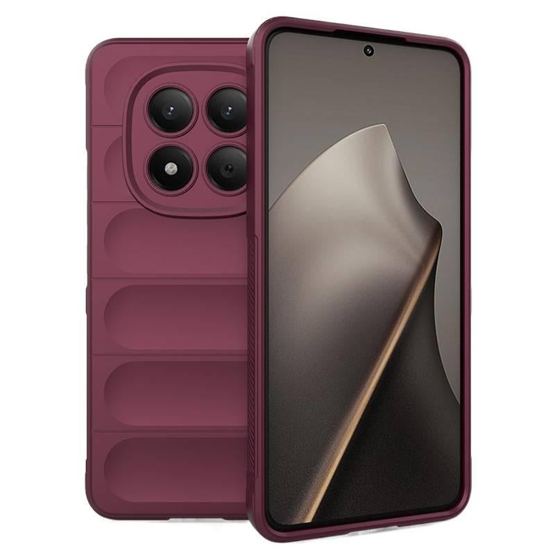 غطاء واقي بTPU + PC لـ redminote15/pocom8 باللون أخضر مضاد للانزلاق من مادة TPU مع حماية من السقوط وملمس ناعم مع مقاوم للصدمات مع قبضة مضادة للانزلاق سهل الحمل للتخزين العملي - Image 2