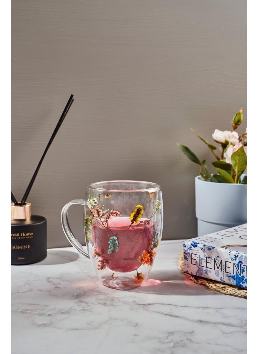 PEROTTI Double Flower 350 ml Walled Mug  - Image 1
