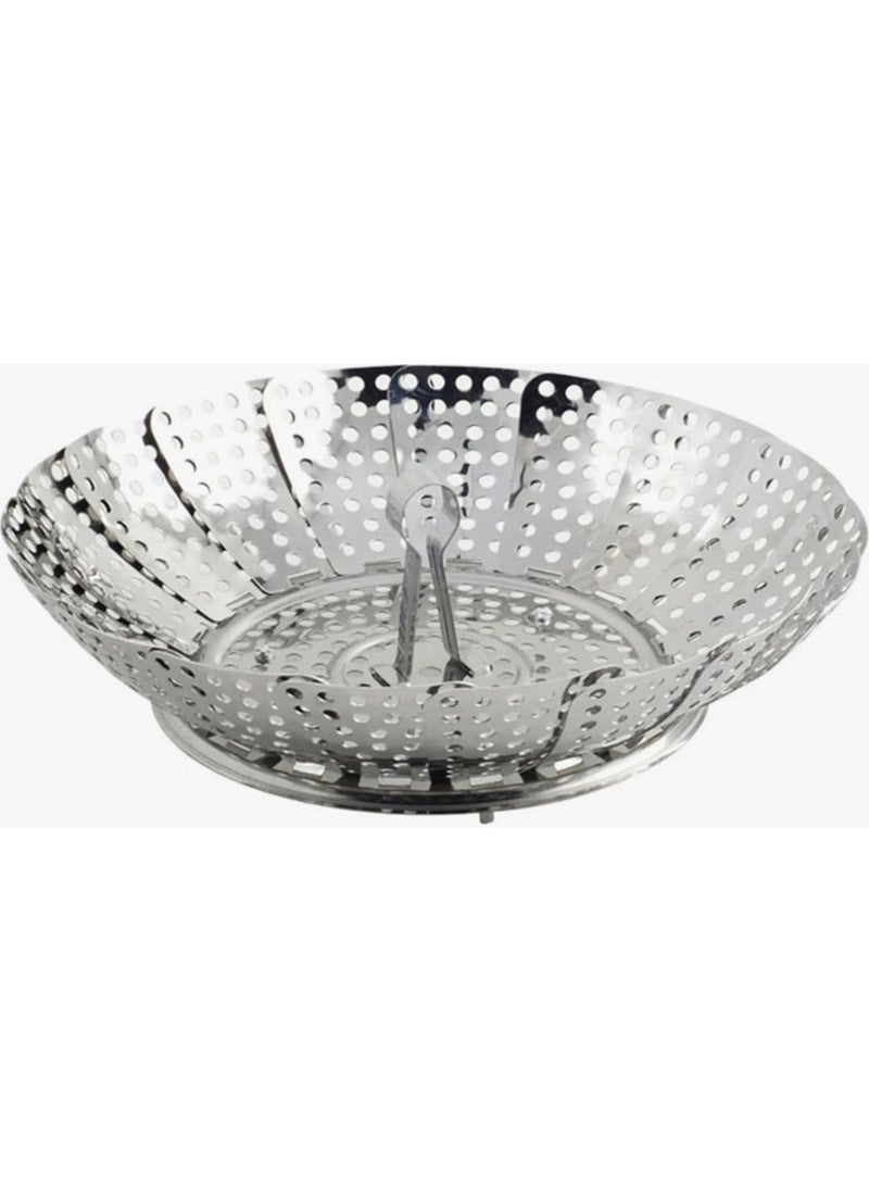 Ceyden Steam Vegetable Boiling Cooking Folding Stainless Steel Apparatus  - Image 4