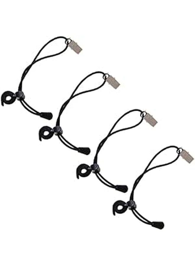 4Pcs Adjustable Windproof Nylon Photography Clamps For Studio Backdrop Support - Image 1