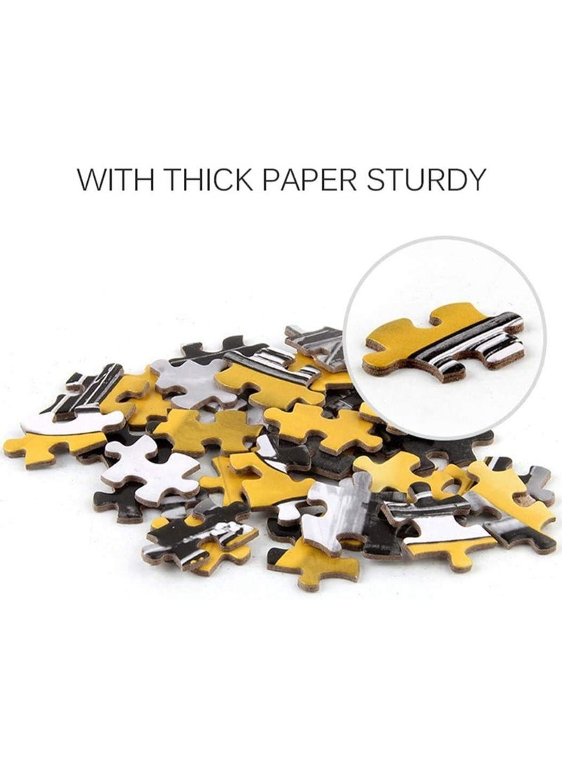 أحجية تركيب الصور المقطعة بتصميم سيارة أجرة في نيويورك مكون من 1000 قطعة - Image 5