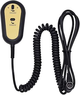 Fromann 2 Button Remote Hand Control Controller with 5 pin Plug Replacement Fixed Okin Limoss Dewert Power Recliner - Image 1