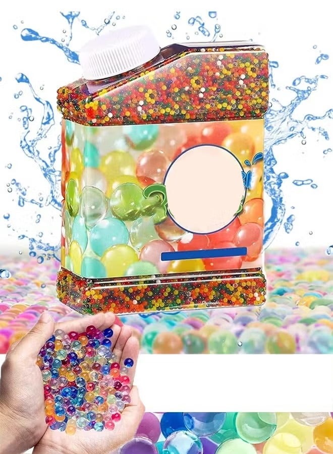 Water Beads 50000 Pieces of Water Balls Non-Toxic and Environment Friendly Water Beads Coloured Gel Beads for Vase Water Beads for Vase Filling Decoration For Kids - Image 1