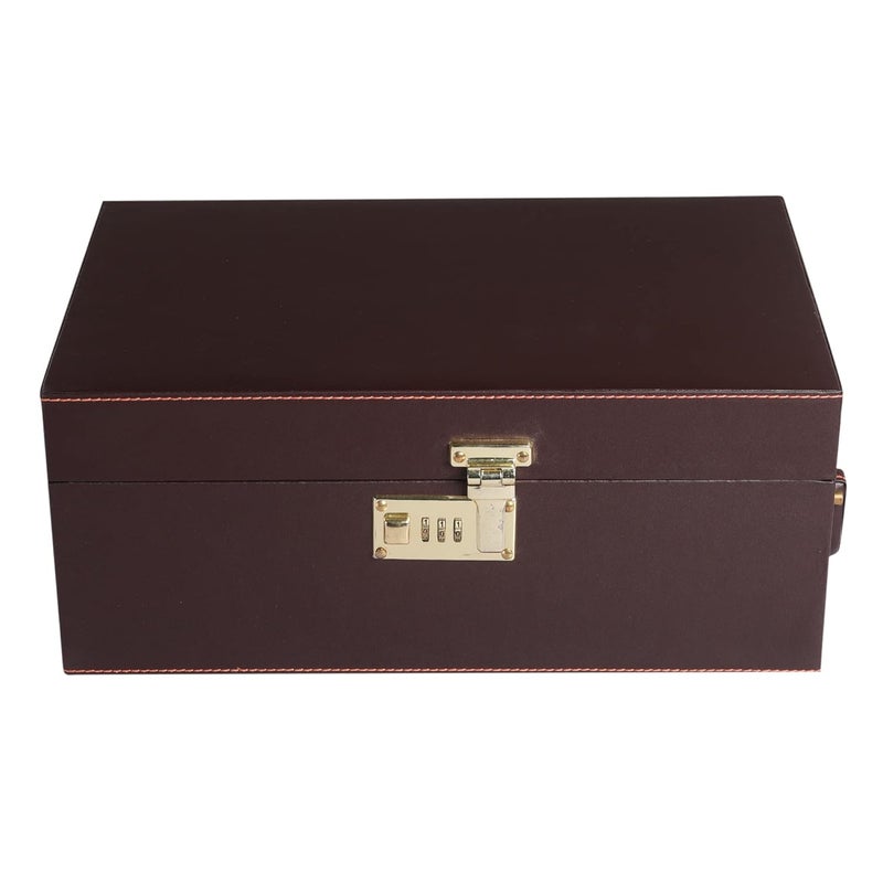 Anything & Everything Premium Bar Accessories Set with Whiskey Glasses | Portable Leatherette Bar Accessories Set | Bar Accessories Set for Picnic | Bar Set for Travel | Bar Set for car | (Brown) - Image 5