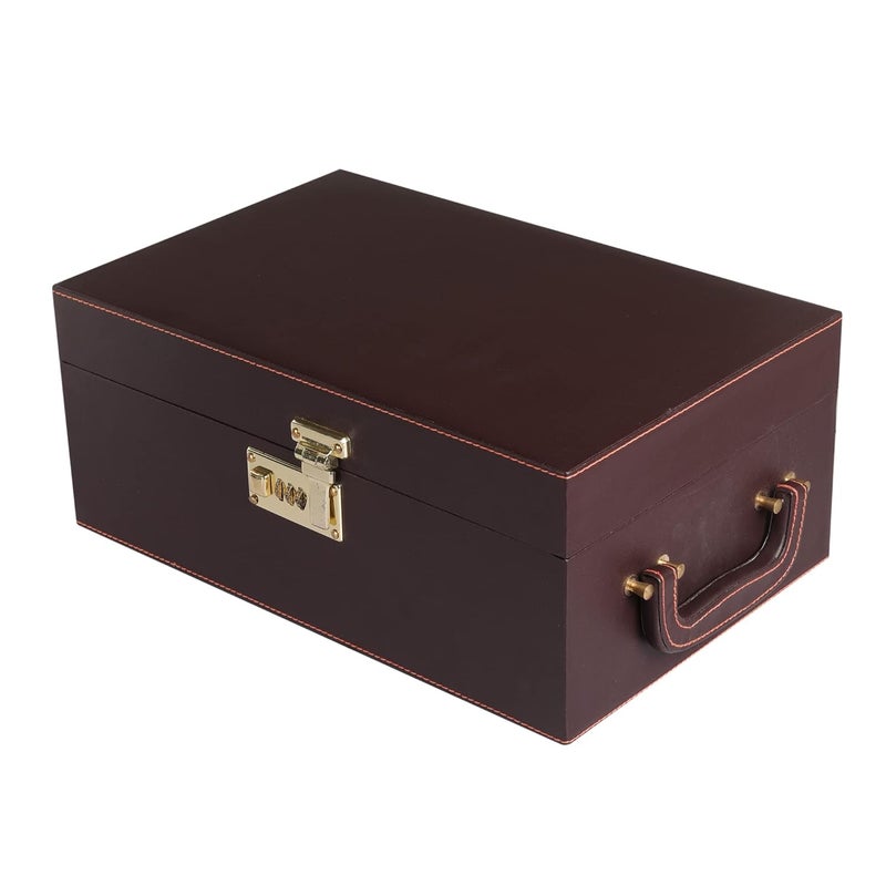 Anything & Everything Premium Bar Accessories Set with Whiskey Glasses | Portable Leatherette Bar Accessories Set | Bar Accessories Set for Picnic | Bar Set for Travel | Bar Set for car | (Brown) - Image 4