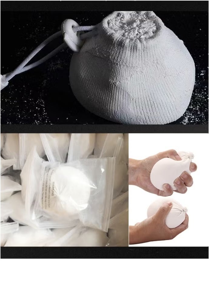 أس تس إل 8 قطع من مكعبات مسحوق المغنيسيوم لرفع الأثقال، مكعبات طباشير رياضية مضادة للانزلاق، مكعبات تمارين اللياقة البدنية، مكعبات المغنيسيوم - Image 2