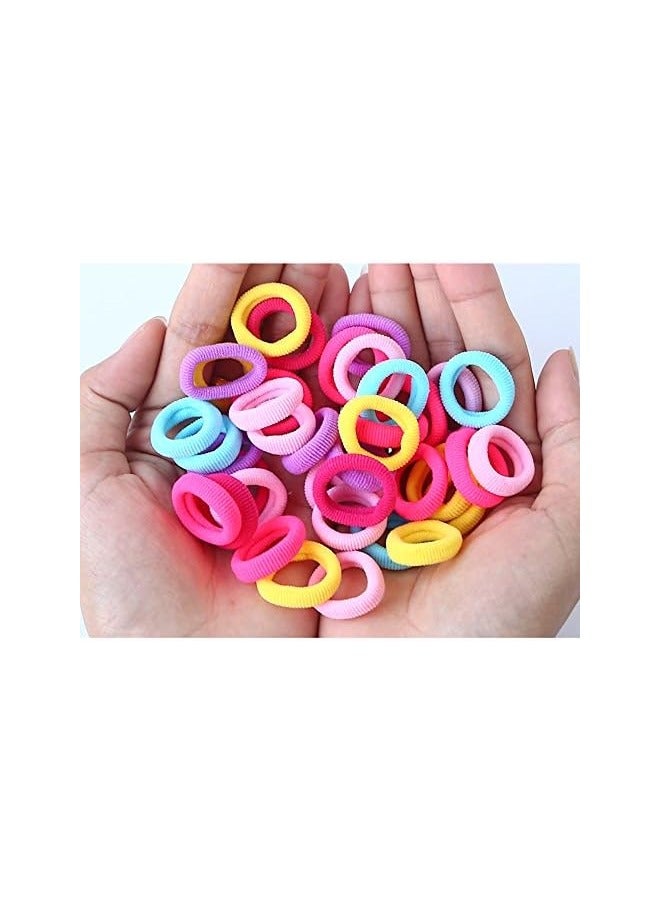 STAR BEJA Baby Hair Ties Ponytail Holder For Kids Toddlers 100 Pcs Multicolor - Image 2