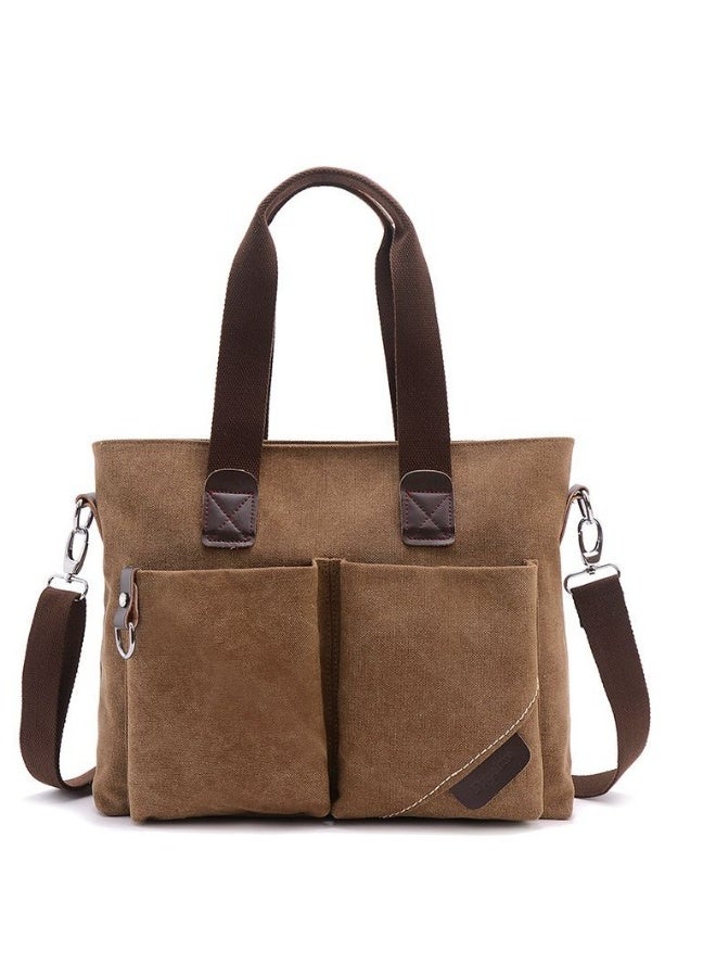 NIBEMINENT New Business Casual Men's One Shoulder Crossbody Bag