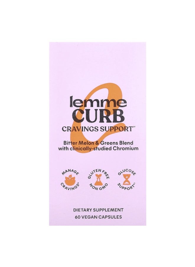 Lemme Lemme, Curb Cravings Support , 60 Vegan Capsules  - Image 2